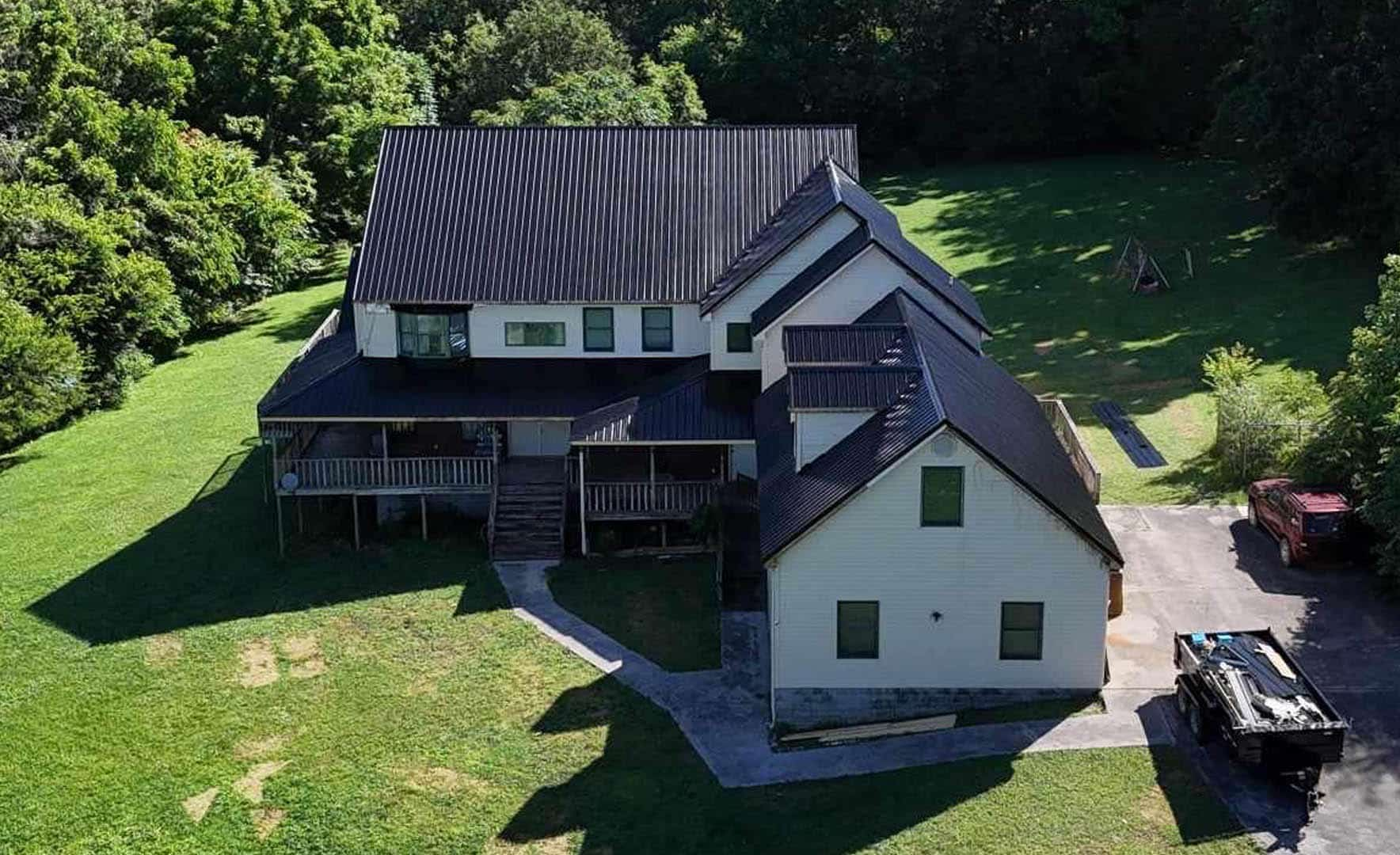 Home And Roof Aerial Banner Image